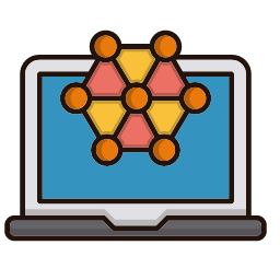 Social Media Icon, social media,laptop,icons