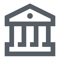 Bank Icon, bank,banking,finance