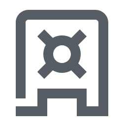 Mini Safe Icon, safe,security,storage