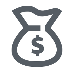 Money Bag Icon, money bag,finance,wealth