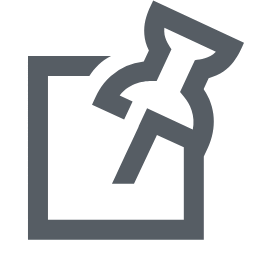 Pin Note Icon, pin note,office,notes