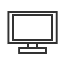 Computer Screen Icon, computer screen,electronics