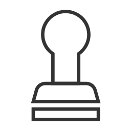 Seal Icon, seal,office tool