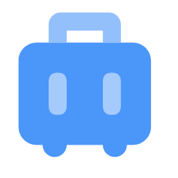 Business Trip Application Icon, business trip,suitcase