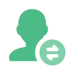 Shift Leave Icon, shift leave,person