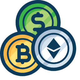 Bitcoin Trade Icon, Trade,Bitcoin,Cryptocurrency