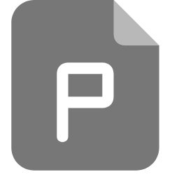 PPT File Icon, PPT,file
