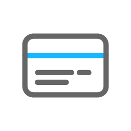Bank Card Arrival Icon, bank card,money arrival