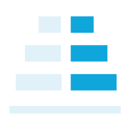 Comparative Bar Chart (Color) Icon, comparative bar,color,comparison