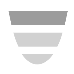 Funnel Chart Icon, funnel chart,process,data