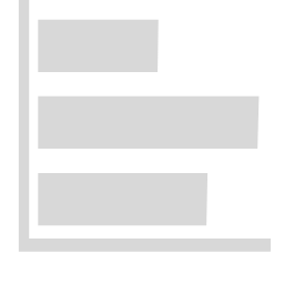 Horizontal Bar Chart Icon, horizontal bar,category data