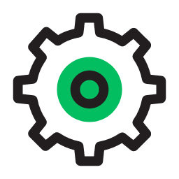 Settings Gear Icon, settings,gear,configuration