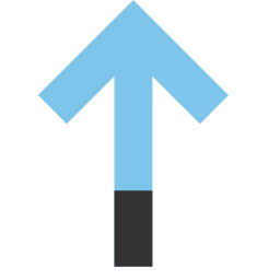 Arrow Top Icon, arrow,top,action