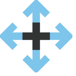 Move Icon, move,movement,resizing