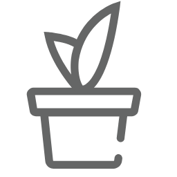 Gardening Supplies Pot Icon, gardening,plant,supplies