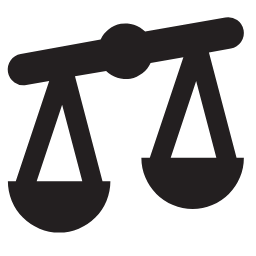 Scales Icon, scales,balance,justice