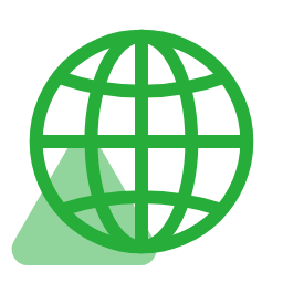 Market Risk Icon, market risk,globe