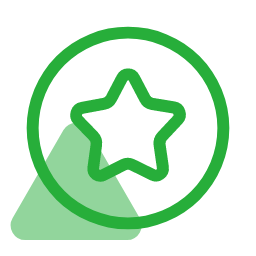 Reputational Risk Icon, reputational risk,star