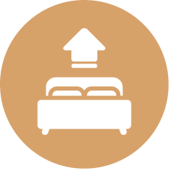 Room Upgrade Icon, room upgrade,bed