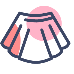 Mini Skirt Icon, mini skirt,skirt