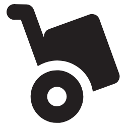 Hand Truck Icon, hand - truck,shipping,shopping