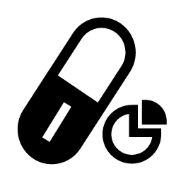 Inpatient Medication Ratio Icon, medication,ratio