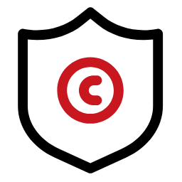 General Copyright Info Management Icon, copyright,general