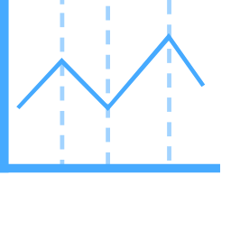 Industry Index Icon, industry index,line graph,analysis