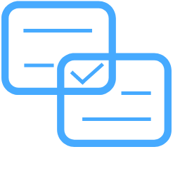 Mass List Matching Icon, list matching,documents,checkmark