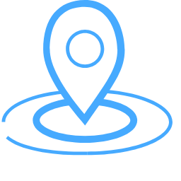 Wide Application Icon, application scope,location pin,wide use