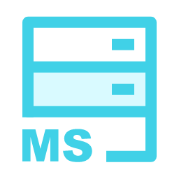 MS Database Icon, MS,database