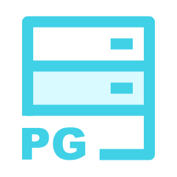 PG Database Icon, PG,database
