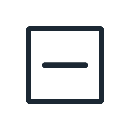 Disable Icon, disable,deactivate,minus