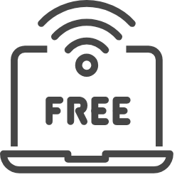 Free Wifi Icon, free wifi,internet,hotel amenity