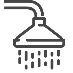 Shower Icon, shower,bathroom,hotel amenity