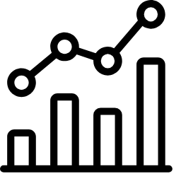 Analytics Graph Bar Icon, analytics,graph,stats