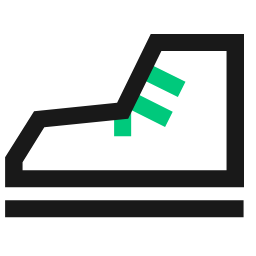 Travel Shoe Icon, travel,shoe