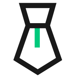 Work Tie Icon, work,tie
