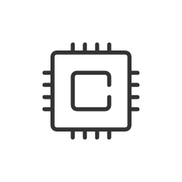 Microchip Icon, microchip,technology