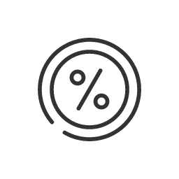 Percentage Icon, percentage,discount