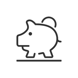 Piggy Bank Icon, piggy bank,savings