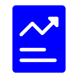 Report Icon, report,trend