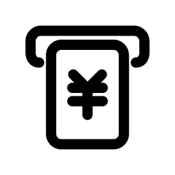 Withdrawal Currency Icon, withdrawal,currency
