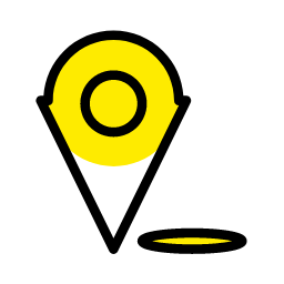 Location Click Icon, location,pin,finance