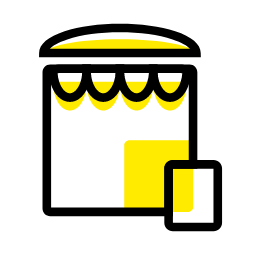 Mall Click Icon, mall,shopping,finance