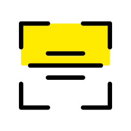 Scan Click Icon, scan,qr,finance