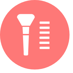 Hairdressing Icon, hairdressing,brush,beauty