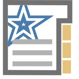 Past List Icon, list,star,past