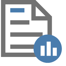 Statistical Document Icon, statistics,document,chart