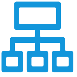Topology Structure Icon, topology,structure
